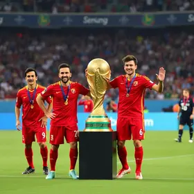 Jogadores da Espanha vão receber prêmio milionário por título da Copa